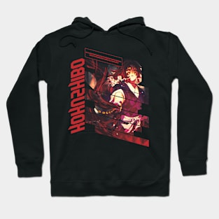 kokushibu upper moon in anime demon slayer Hoodie